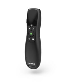 Hama Draadloze Laser Pointer Groen Licht Zwart