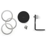 Hama Driepoot Mobiele Telefoonhouder Puck Magnetisch Universeel Zwart/Metallic
