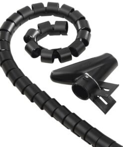Hama Flexibele Spiraal-Kabelslang Universeel 20 mm 250 cm Zwart