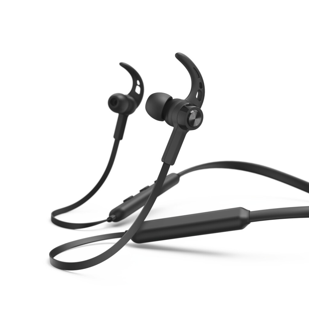 Hama Freedom Neck II Bluetooth In-Ear Koptelefoon + Microfoon Zwart - Afbeelding 2