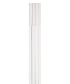 Alternative view of Hama Kabelgoot Zelfklevend Halfrond 100x1.1x1 cm 4 Stuks PVC/Wit