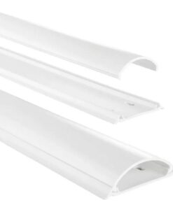 Hama Kabelgoot Zelfklevend Halfrond 100x7x2.1 cm PVC/Wit