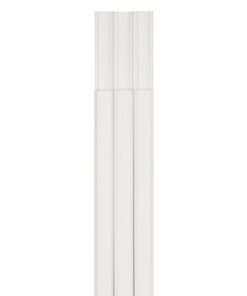Alternative view of Hama Kabelgoot Zelfklevend Hoekig 100x2.1x1 cm PVC/Wit 3 Stuks