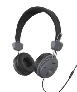 Hama Koptelefoon Fun On-ear Microfoon Snoerdoorvoer één Zijde Zwart
