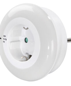 Hama Led-nachtlampje Circle M. Geïntegr. Stopcont. Lichtsensor Aanraakbev.