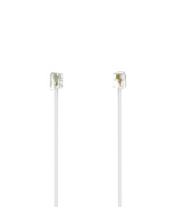 Hama Modulaire Kabel Stekker 6p4c - Stekker 6p4c 10 M Wit