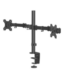 Hama Monitorhouder 2 Monitoren In Hoogte Verstelb. Zwenk-/kantelb. 13 - 32