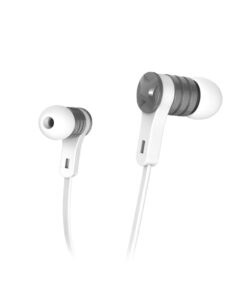 Hama Oordopjes Intense In-ear Microfoon Platte Kabel Wit