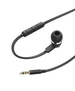Alternative view of Hama Oordopjes Joy In-ear Microfoon Platte Kabel Zwart