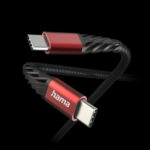 5 M Nylon Zwart/rood