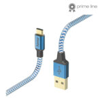 Hama Oplaadkabel Reflective USB-A - USB-C 1