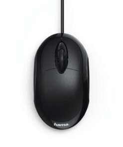 Alternative view of Hama Optische Muis Met 3 Knoppen MC-100 Met Kabel Zwart
