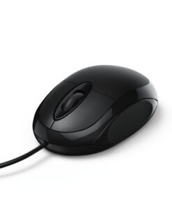 Hama Optische Muis Met 3 Knoppen MC-100 Met Kabel Zwart