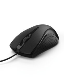 Hama Optische Muis Met 3 Knoppen MC-200 Met Kabel Zwart