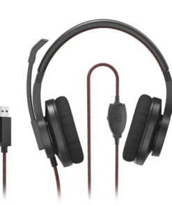 Hama PC-Office-headset HS-USB400 V2 Stereo Zwart - Afbeelding 3