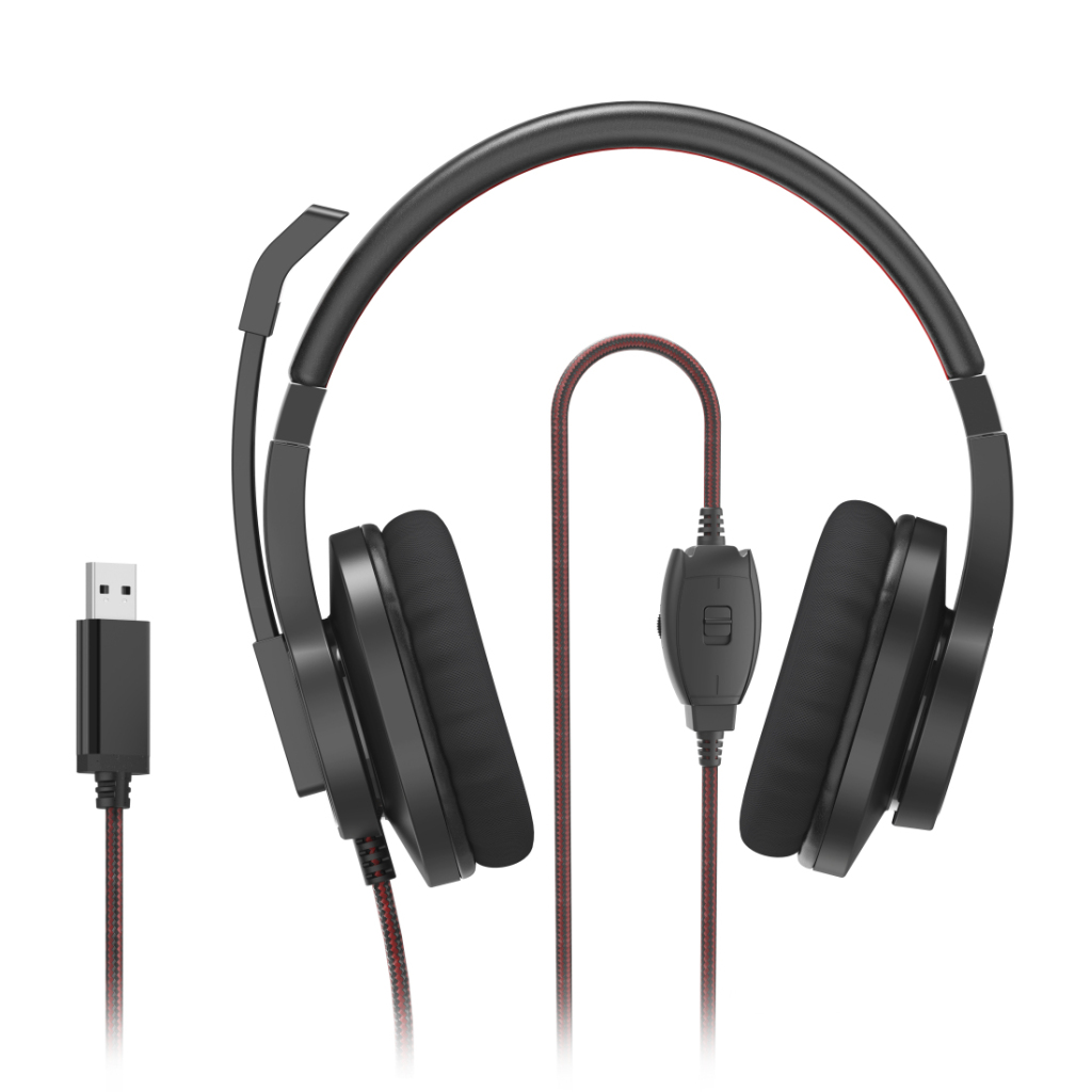 Hama PC-Office-headset HS-USB400 V2 Stereo Zwart - Afbeelding 3