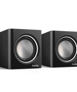 Hama PC/Notebook Luidspreker Sonic Mobil 185 Zwart/Zilver