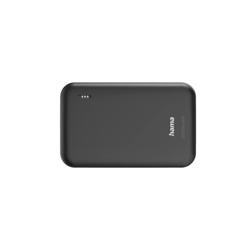 Hama Power Pack Pocket 5 5000mAh Uitgangen: 2x USB-A Antraciet - Afbeelding 3