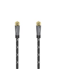 Hama SAT-aansluitkabel F-stekker - F-stekker Metaal Verguld 3,0 M 120 DB