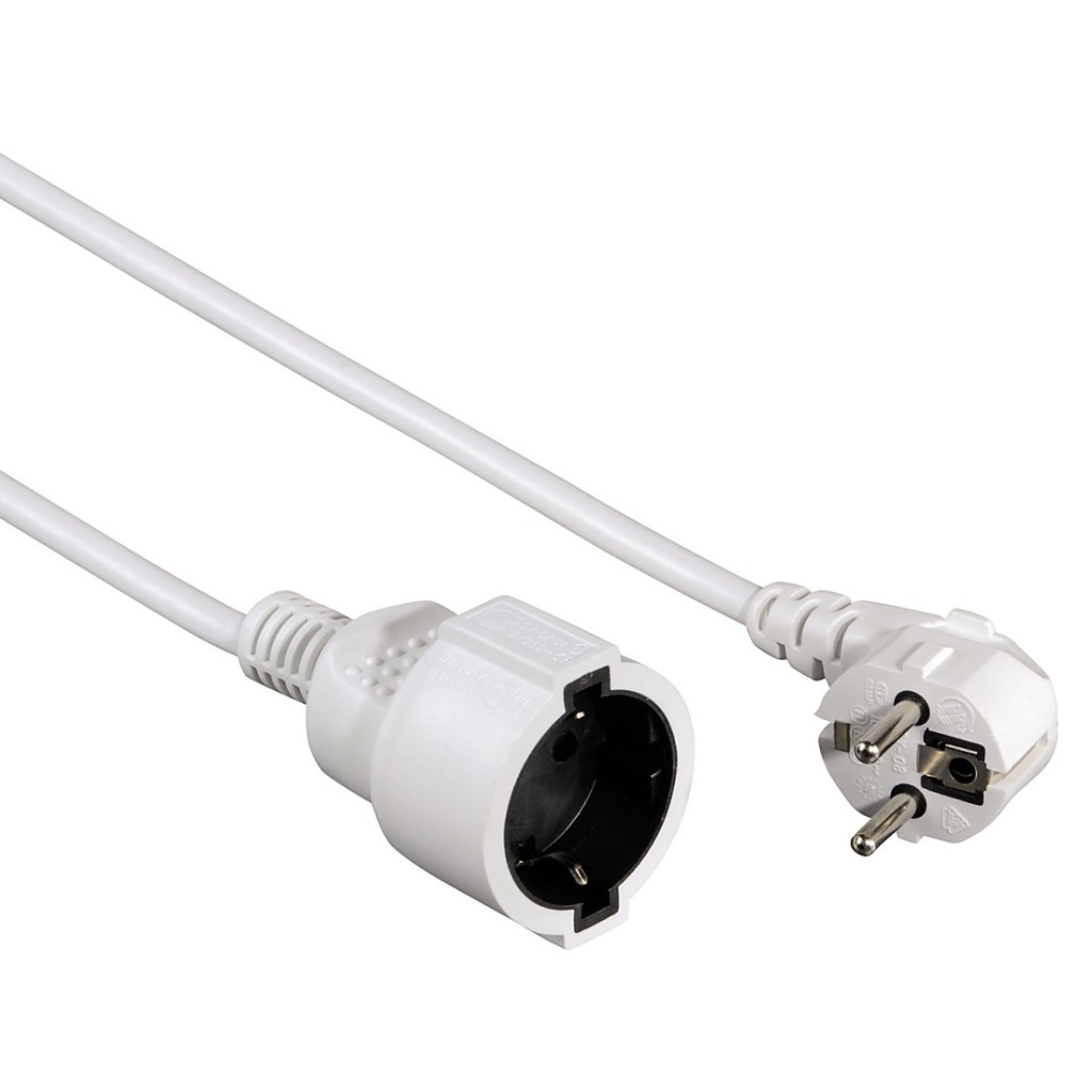 Hama Schuko Ext.White 3M Pro