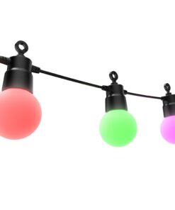 Alternative view of Hama Slimme LED-Verlichting voor Buiten met Kleurverandering 800 cm Zwart