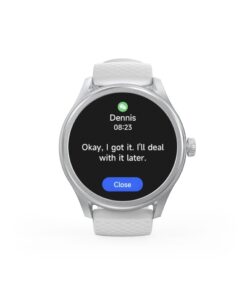 Alternative view of Hama Smartwatch 5010 Rond Slaapbewaking Waterdicht 1.38 Inch Zilver/Grijs