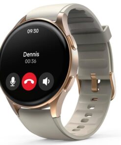 Hama Smartwatch 8900 GPS AMOLED 1.32 Goud/Beige - Afbeelding 3