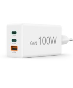 Hama Snellader 100W GaN 2x USB-C PD 1x USB-A QC Wit - Afbeelding 3