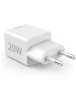 Hama Snellader 1x USB-C PD 1x USB-A QC Mini-oplader 20 W Wit - Afbeelding 3