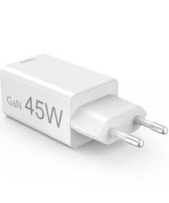Hama Snellader 1x USB-C PD 1x USB-A QC Mini-oplader 45 W Wit - Afbeelding 3