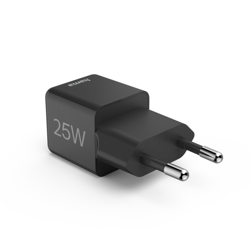 Hama Snellader 25W USB-C PD/Qualcomm Zwart - Afbeelding 3