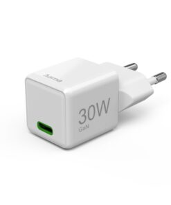 Hama Snellader 30W USB-C PD/QC/GaN Wit