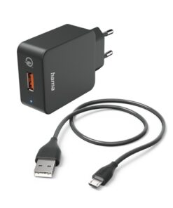 Hama Snellader Met Oplaadkabel Micro-USB Qualcomm&reg; 19