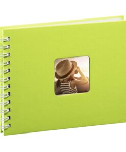 Hama Spiraalalbum Fine Art 24 X 17 Cm 50 Witte Pagina's Kiwi - Afbeelding 3
