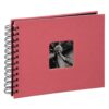Hama Spiraalalbum Fine Art 24 X 17 Cm 50 Zwarte Pagina's Flamingo