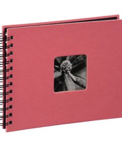 Hama Spiraalalbum Fine Art 24 X 17 Cm 50 Zwarte Pagina's Flamingo