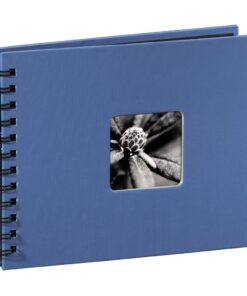 Hama Spiraalalbum Fine Art 24x17/50 Azuurblauw