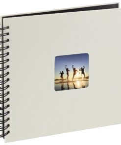 Hama Spiraalalbum Fine Art 28 X 24 Cm 50 Zwarte Pagina's Krijt - Afbeelding 3