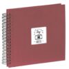Hama Spiraalalbum Fine Art 28x24 cm 50 Zwarte Pagina's Rood