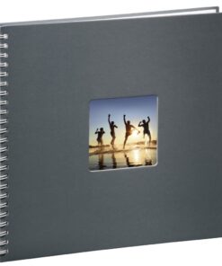Hama Spiraalalbum Fine Art 36 X 32 Cm 50 Witte Pagina's Grijs - Afbeelding 3