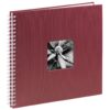 Hama Spiraalalbum Fine Art 36x32 Cm 50 Witte Pagina's Bordeaux
