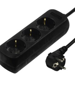 Hama Stekkerdoos 3-voudig Zwart Per 10 Stuks - Afbeelding 3