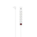 Hama Stekkerdoos 5-voudig USB-A 17W Schakelaar 1