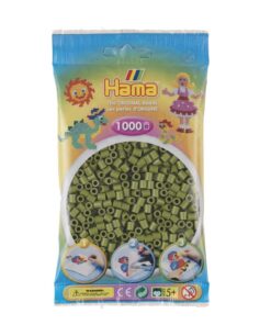 Hama Strijkkralen 1000 Stuks Olijfgroen