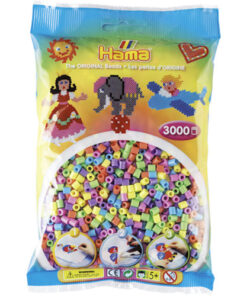 Hama Strijkkralen 3000 Stuks Pastel