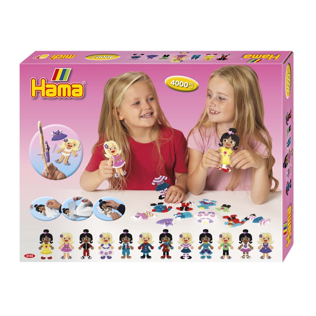 Hama Strijkkralen Figuren Verkleden Set 4000 Stuks - Afbeelding 3