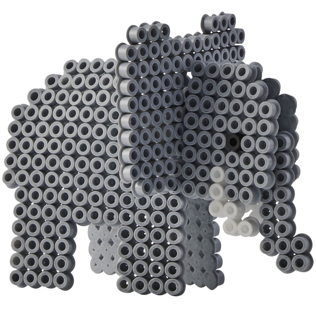 Hama Strijkkralen Midi 3D Safari 2500 Stuks - Afbeelding 2