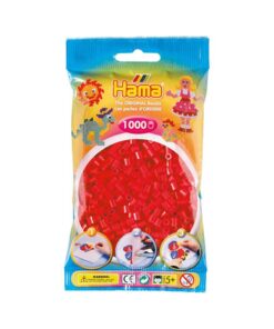 Hama Strijkkralen Rood 1000 Stuks