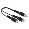Hama Subwoofer-adapter Cinch-stekker - 2 Cinch-koppelingen