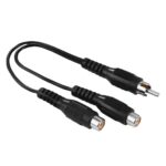 Hama Subwoofer-adapter Cinch-stekker - 2 Cinch-koppelingen